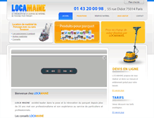 Tablet Screenshot of locamaine.fr